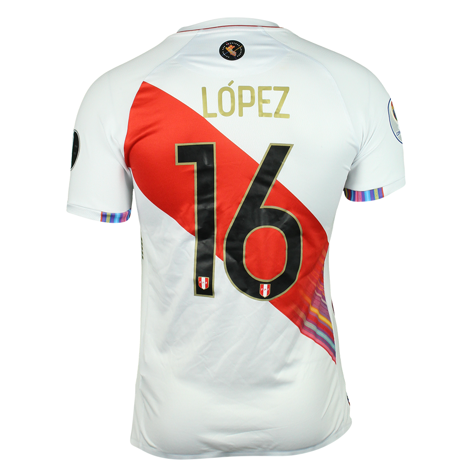 Marcos López Peru jersey