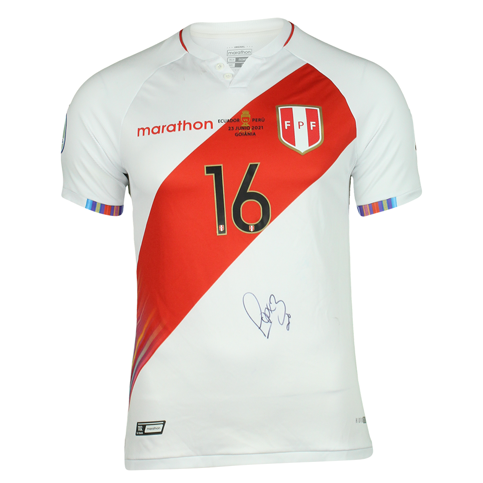 Marcos López Peru jersey