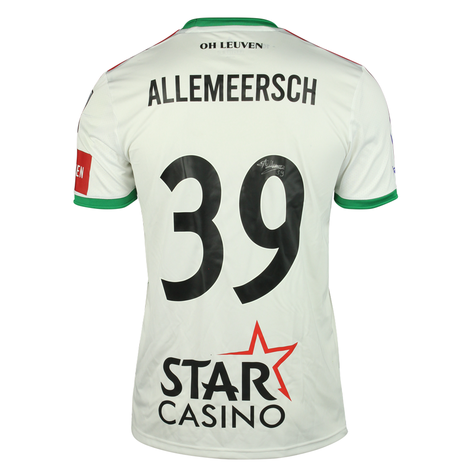OH Leuven 팀의 Arthur Allemeersch 셔츠