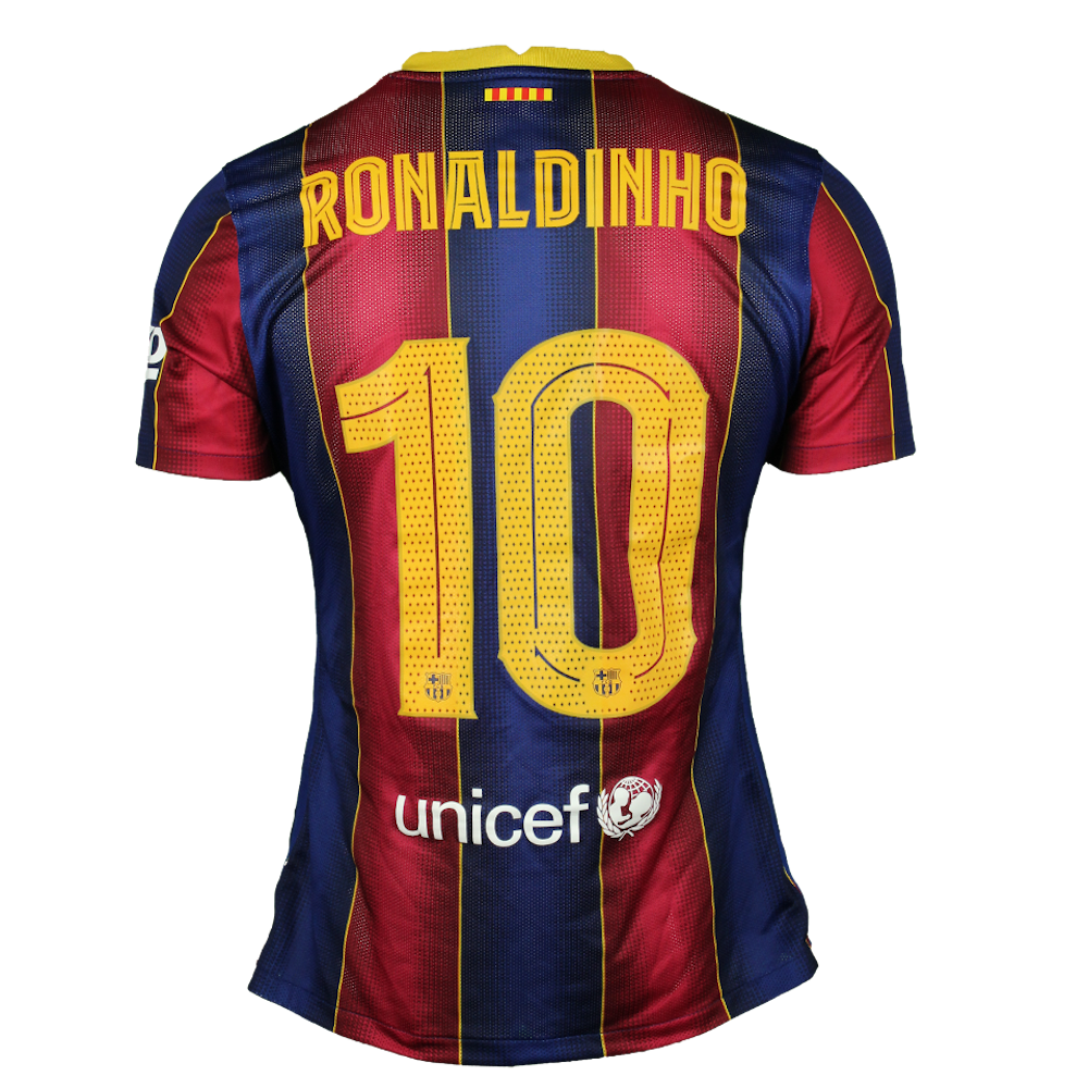 Ronaldinho | FC Barcelona - Real Madrid Legends | MatchWornShirt