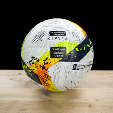 Signed Club Brugge Match Ball