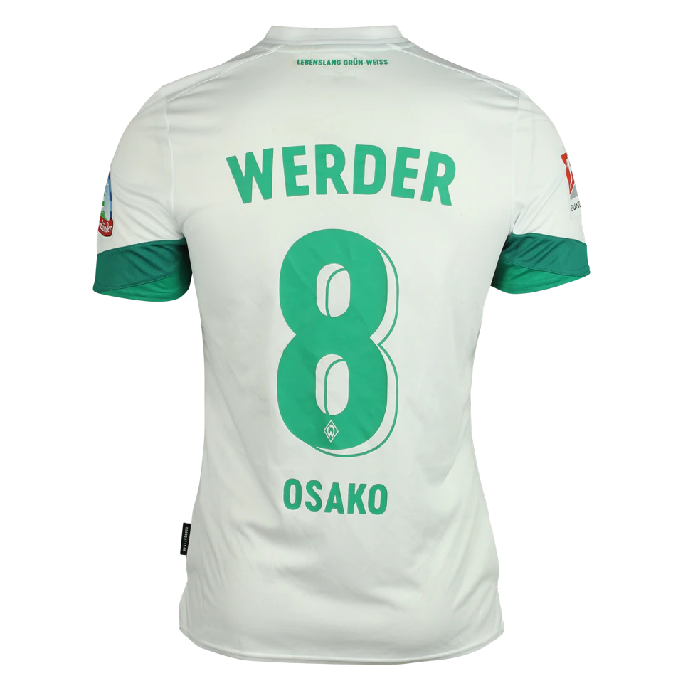 Maillot de Yūya Ōsako 大迫勇也 (Werder Bremen)