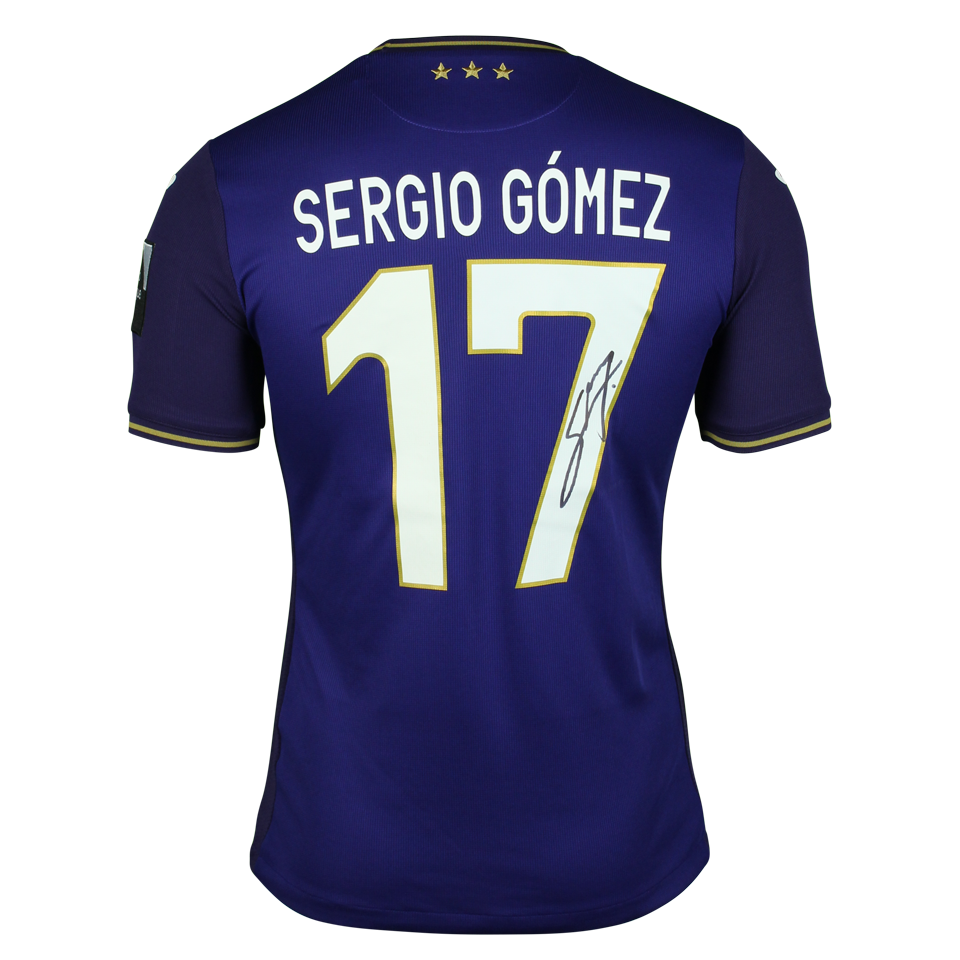 Sergio Gómez RSC Anderlecht jersey