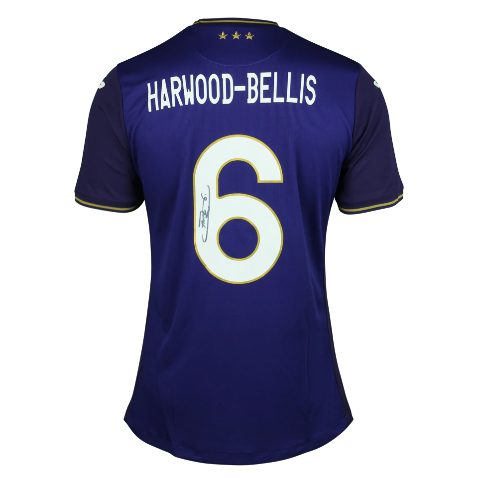 来自RSC Anderlecht的Taylor Harwood-Bellis球衣