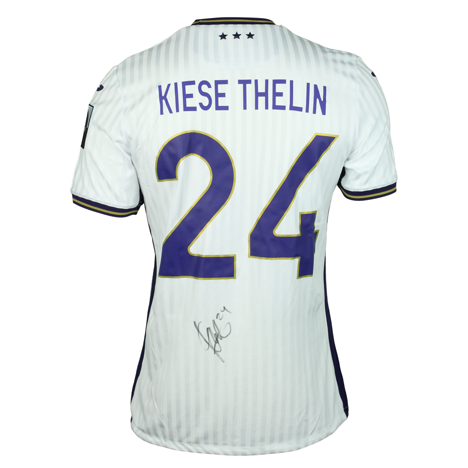 RSC Anderlecht 팀의 Isaac Kiese Thelin 셔츠