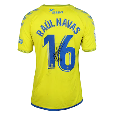 来自UD Las Palmas的Raúl Rodríguez Navas球衣