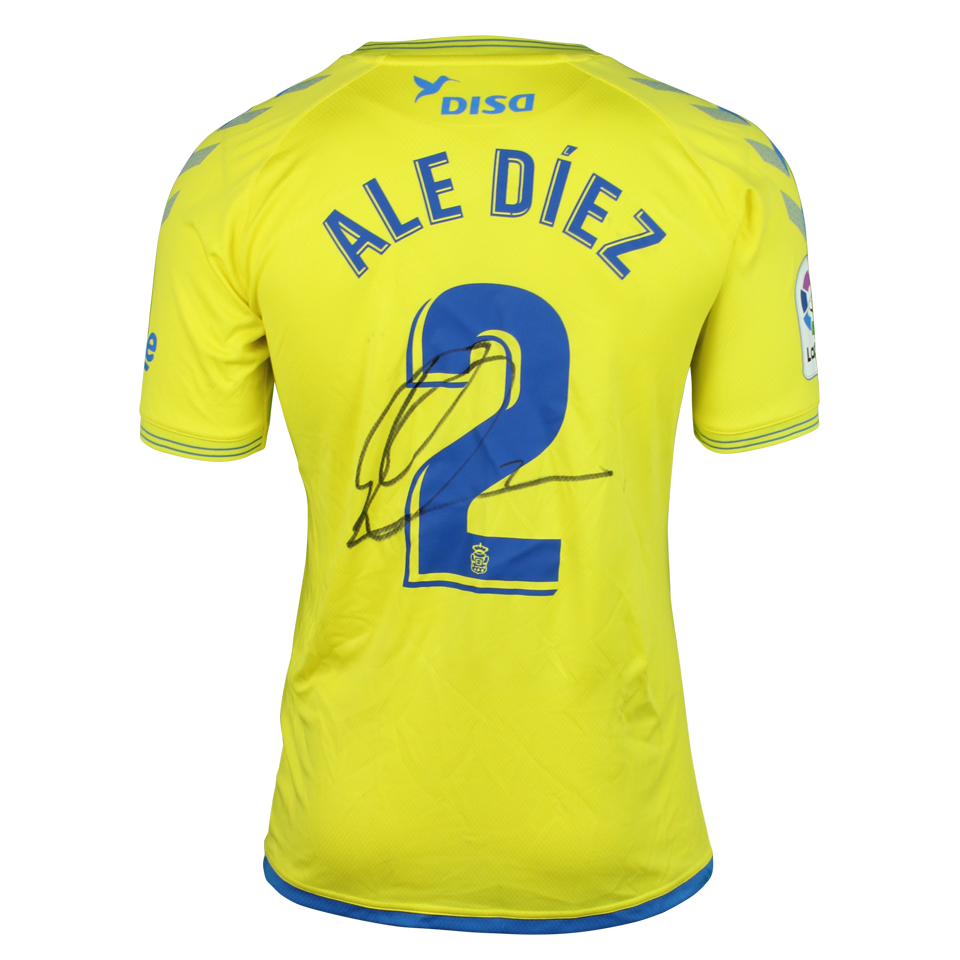 Alejandro Díez Salomón UD Las Palmas shirt