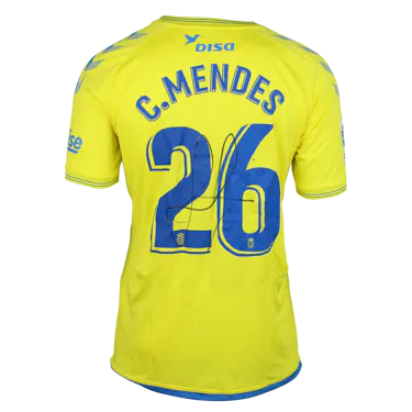 UD Las Palmas-Trikot von Claudio Mendes Vicente