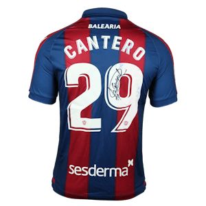 Alejandro Cantero Sánchez Levante UD camisa.