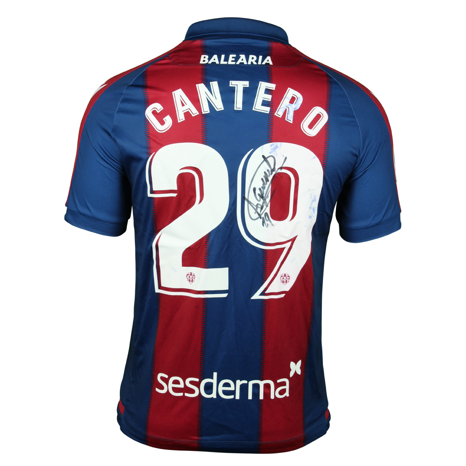 Alejandro Cantero Sánchez Levante UD camisa.