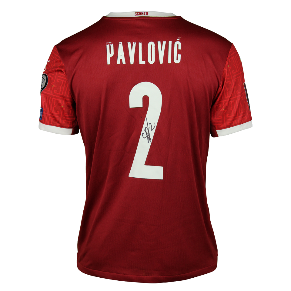 Strahinja Pavlović Serbia shirt