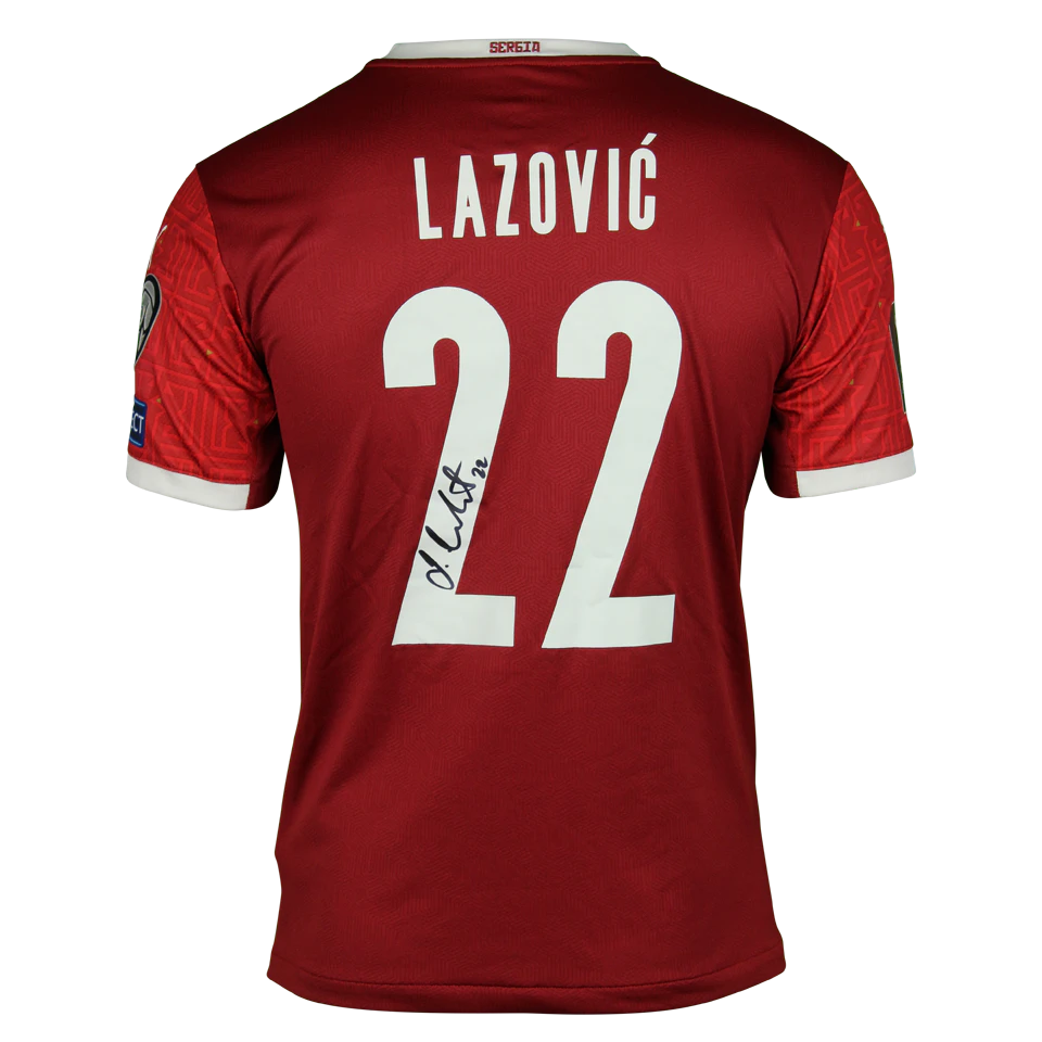 来自Serbia的Darko Lazović球衣