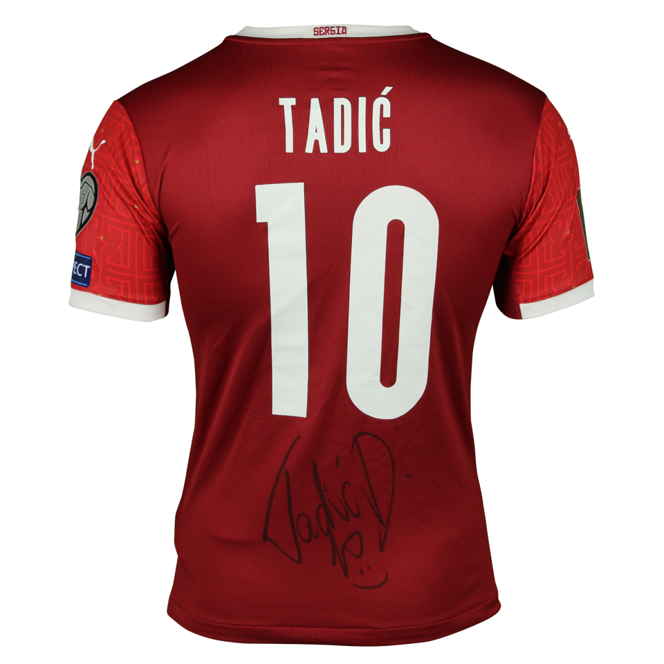 Shirt van Dušan Tadić Serbia