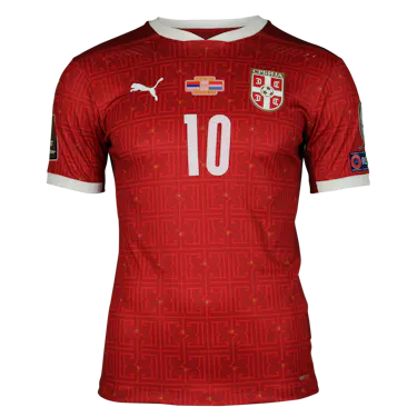 Shirt van Dušan Tadić Serbia