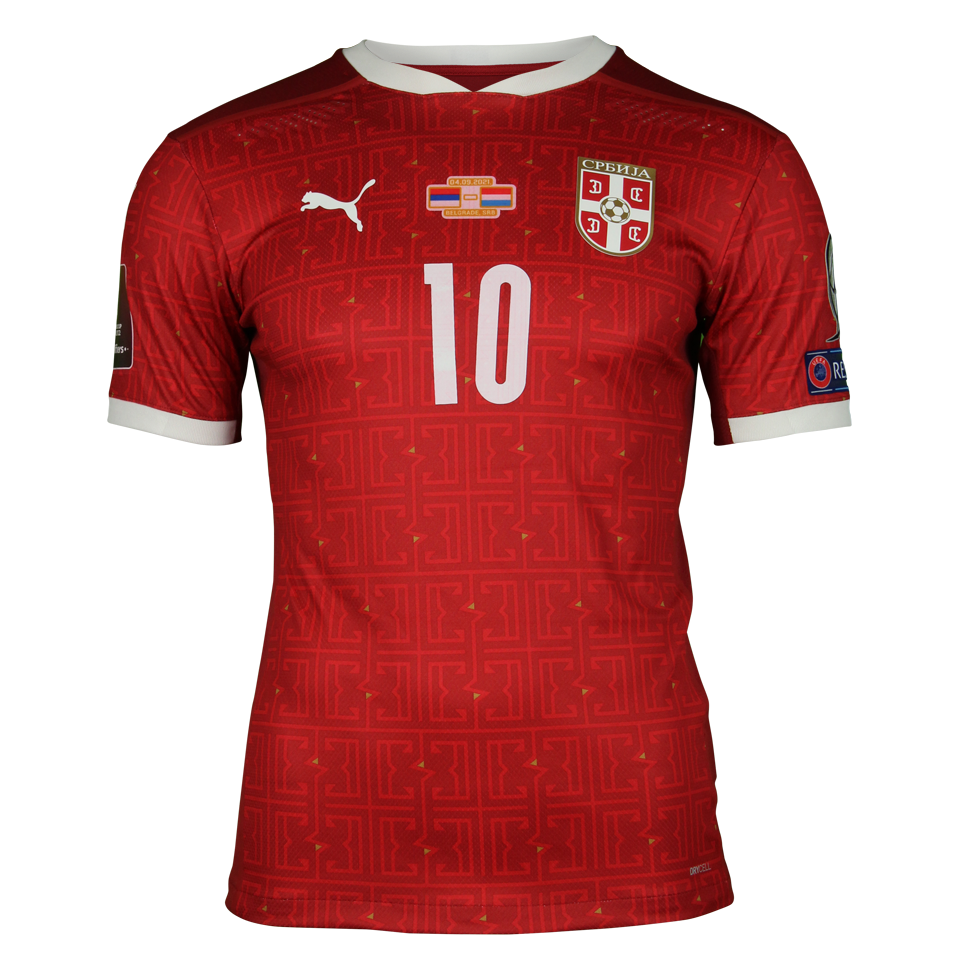 Shirt van Dušan Tadić Serbia