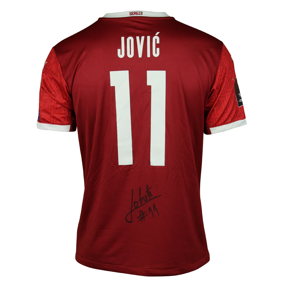 Luka Jović Serbia jersey