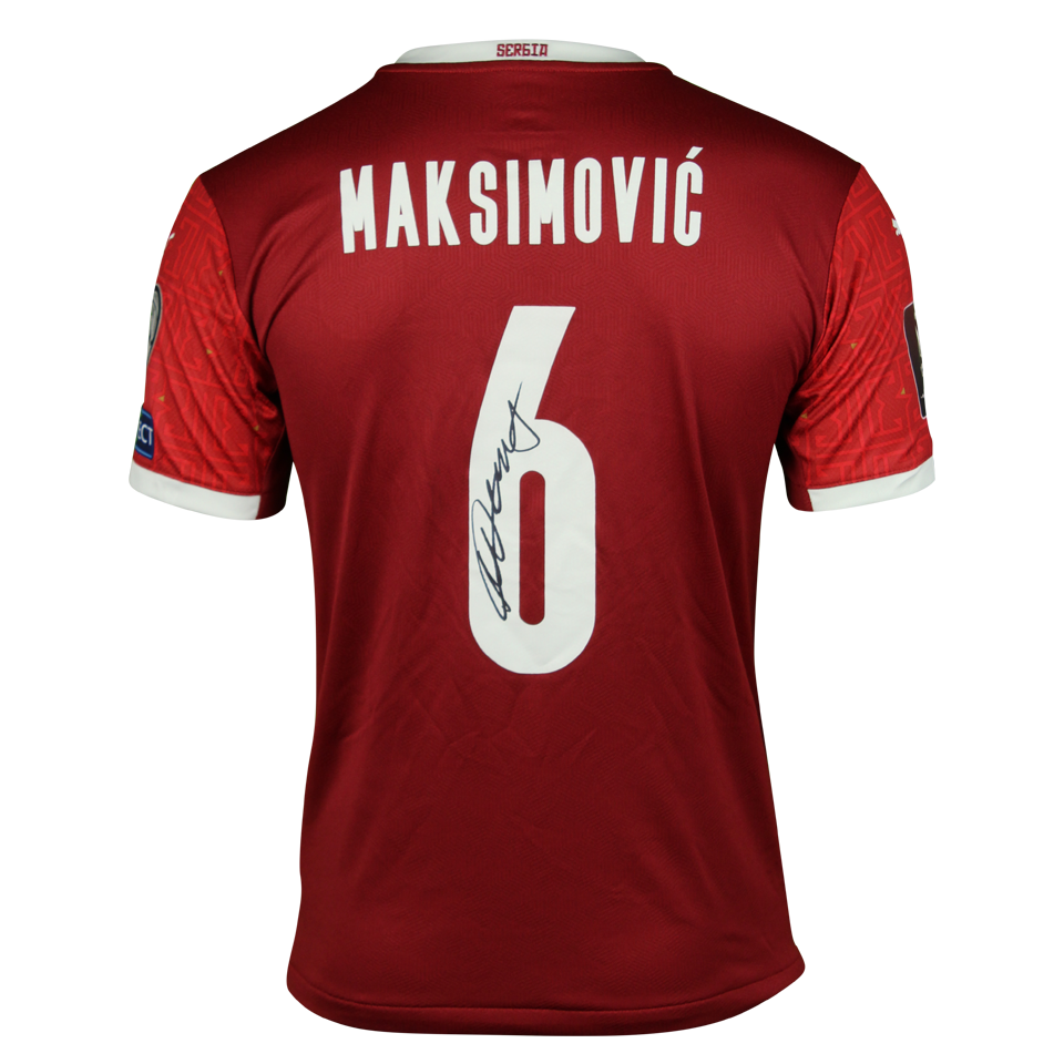 Nemanja Maksimović Serbia shirt