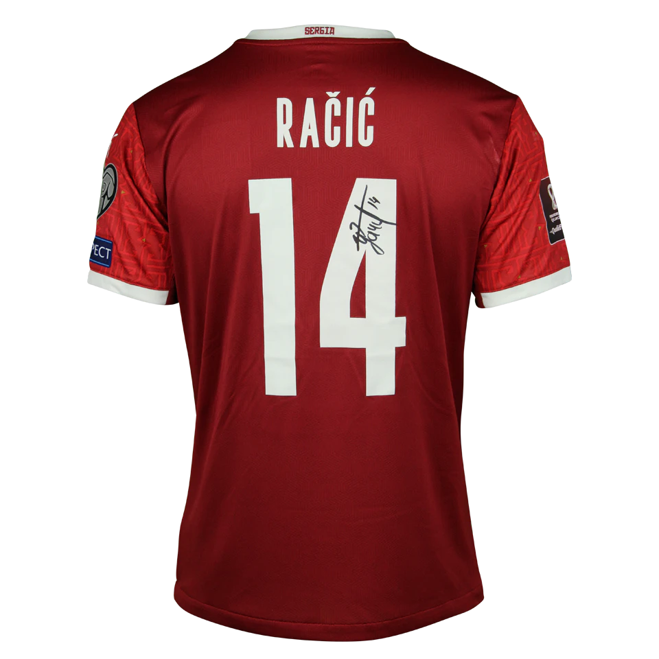 Uroš Račić Serbia jersey