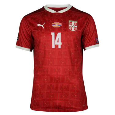 Uroš Račić Serbia jersey