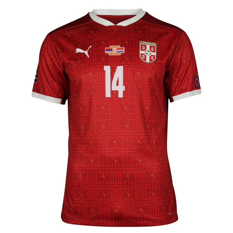 Uroš Račić Serbia jersey