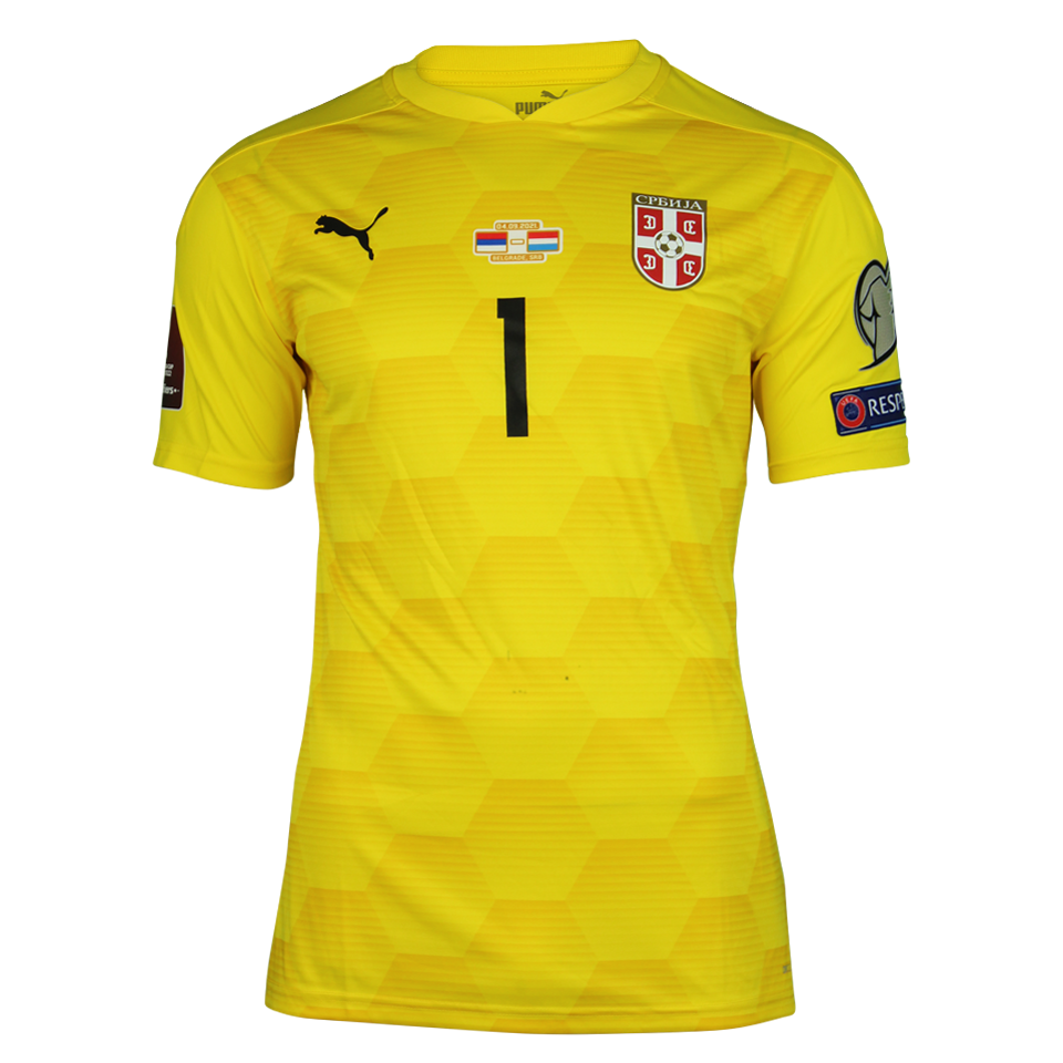 Marko Dmitrović Serbia shirt