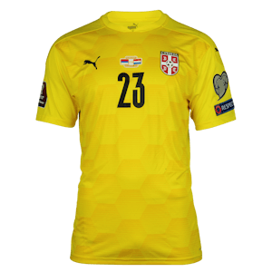 Mile Svilar Serbia shirt