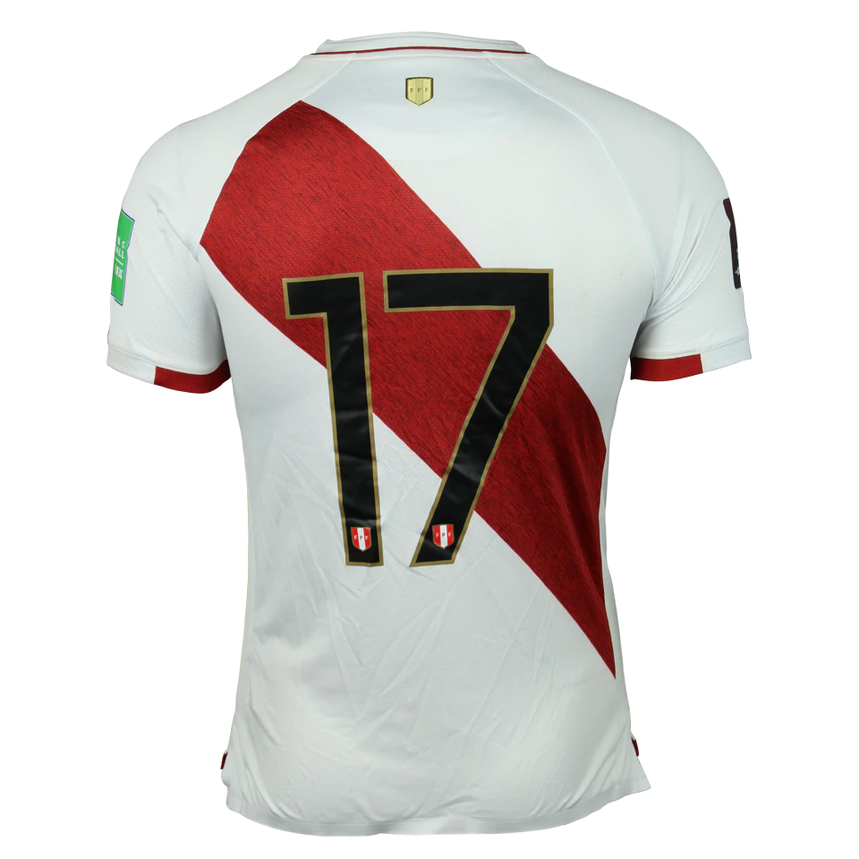 Luis Jan Piers Advíncula Castrillón Peru shirt