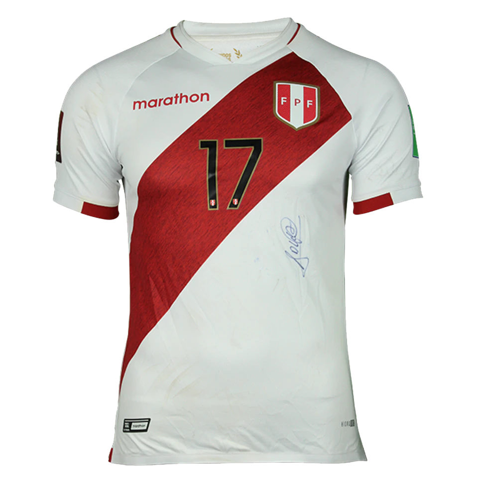 Luis Jan Piers Advíncula Castrillón Peru shirt