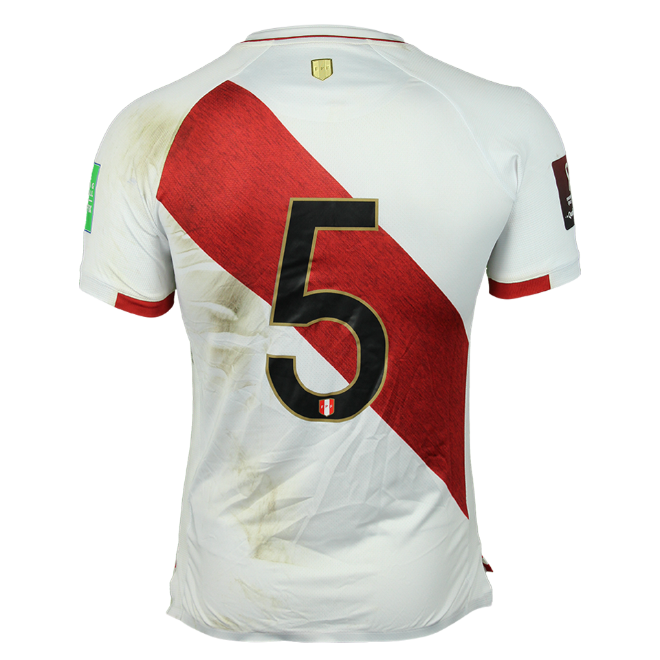 Marcos López Peru jersey