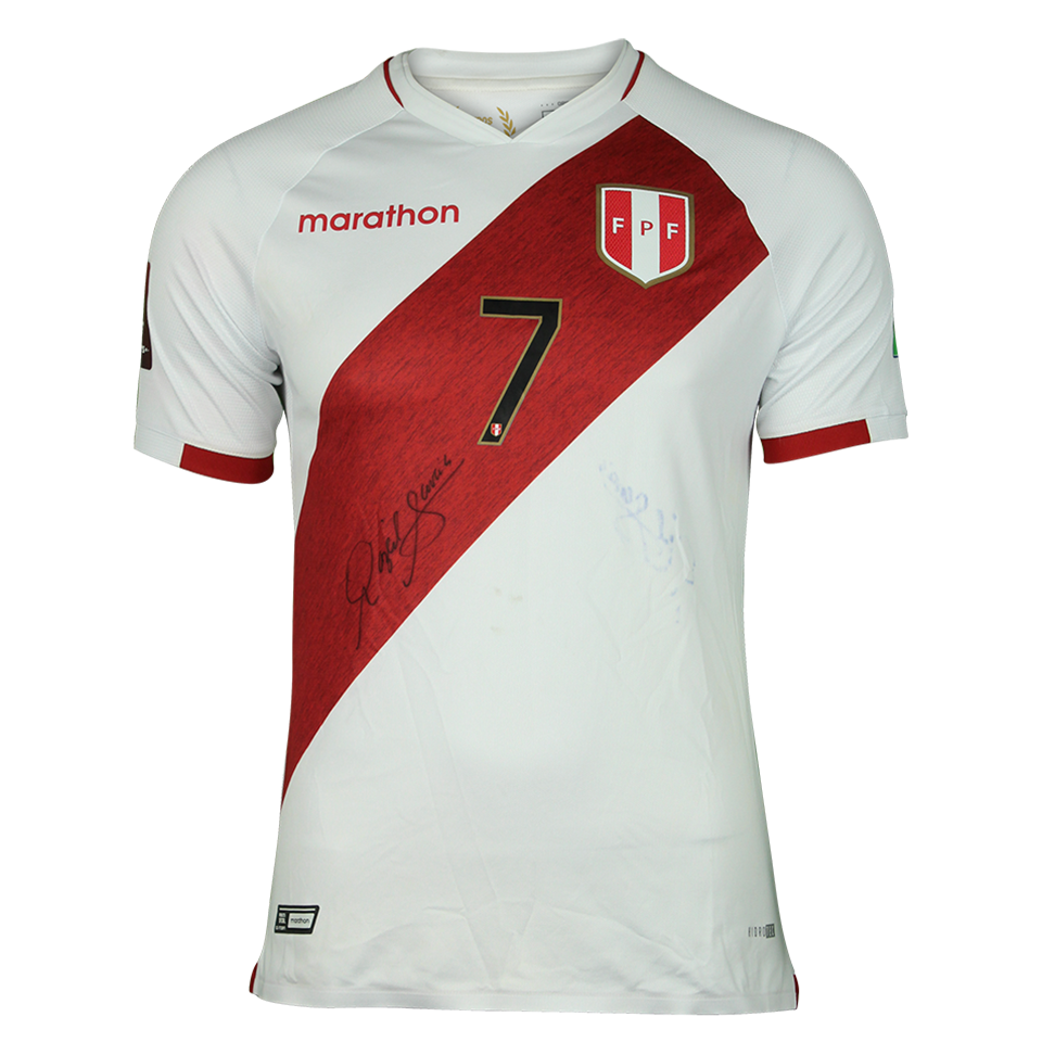Raziel Samir Fernando García Paredes Peru jersey