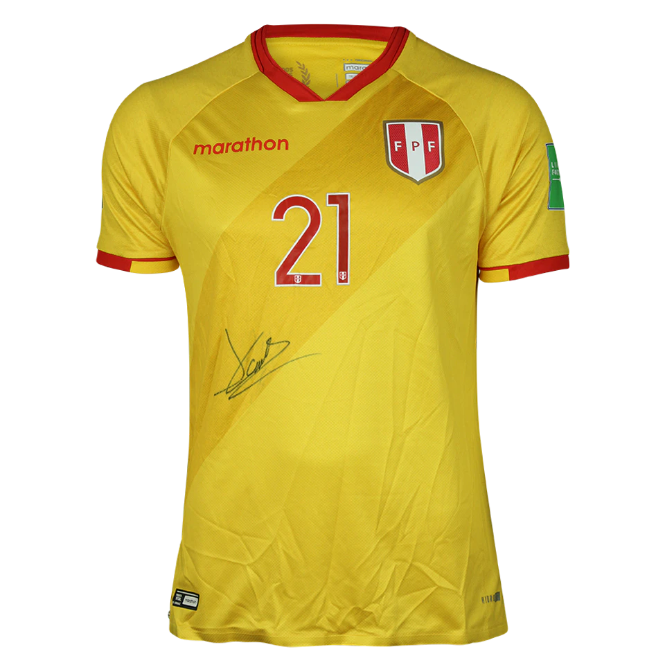 José Carvallo Peru shirt