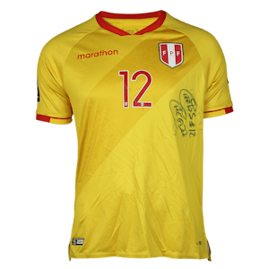 Carlos Alberto Cáceda Oyaguez Peru shirt