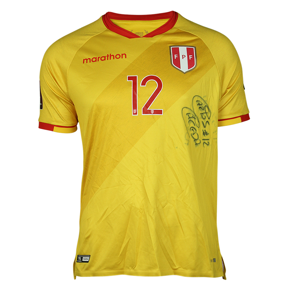 Carlos Alberto Cáceda Oyaguez Peru shirt