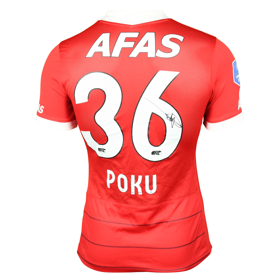 Ernest Poku AZ Alkmaar のシャツ