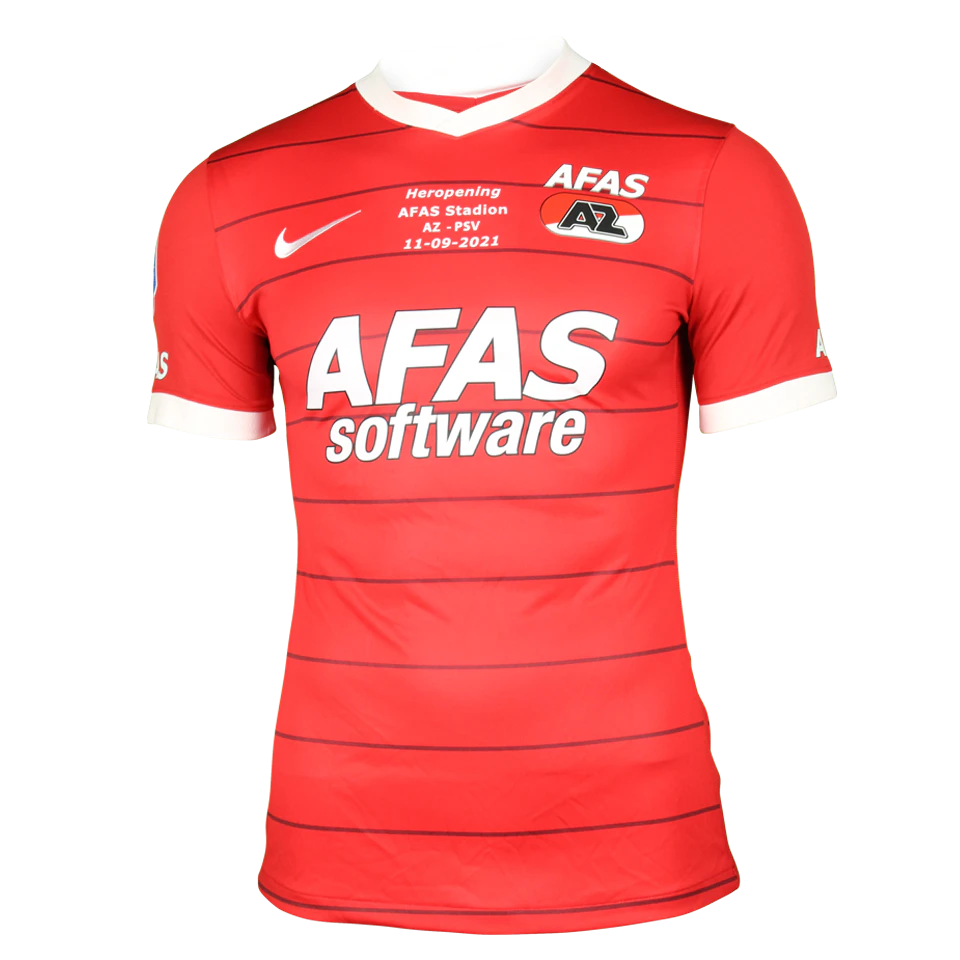 Ernest Poku AZ Alkmaar のシャツ