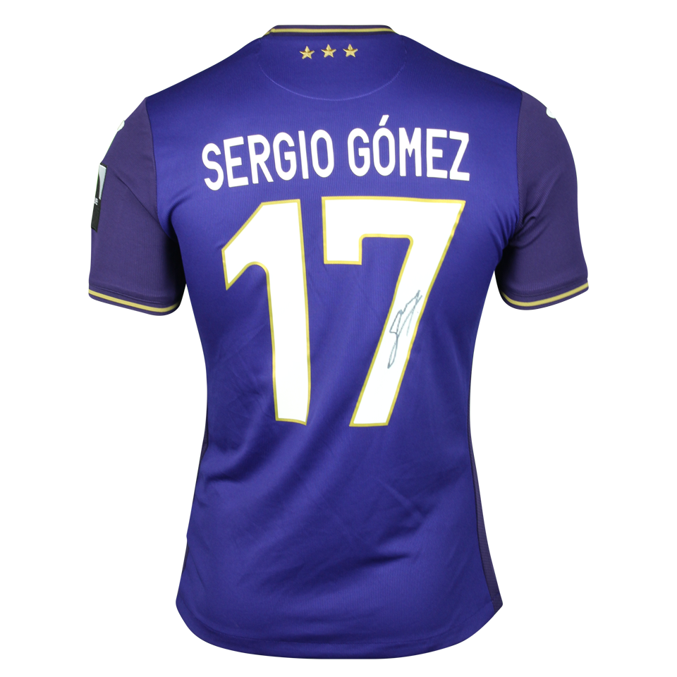Sergio Gómez RSC Anderlecht shirt