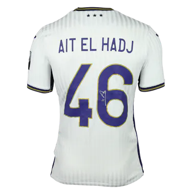 来自RSC Anderlecht的Anouar Ait El Hadj 球衣