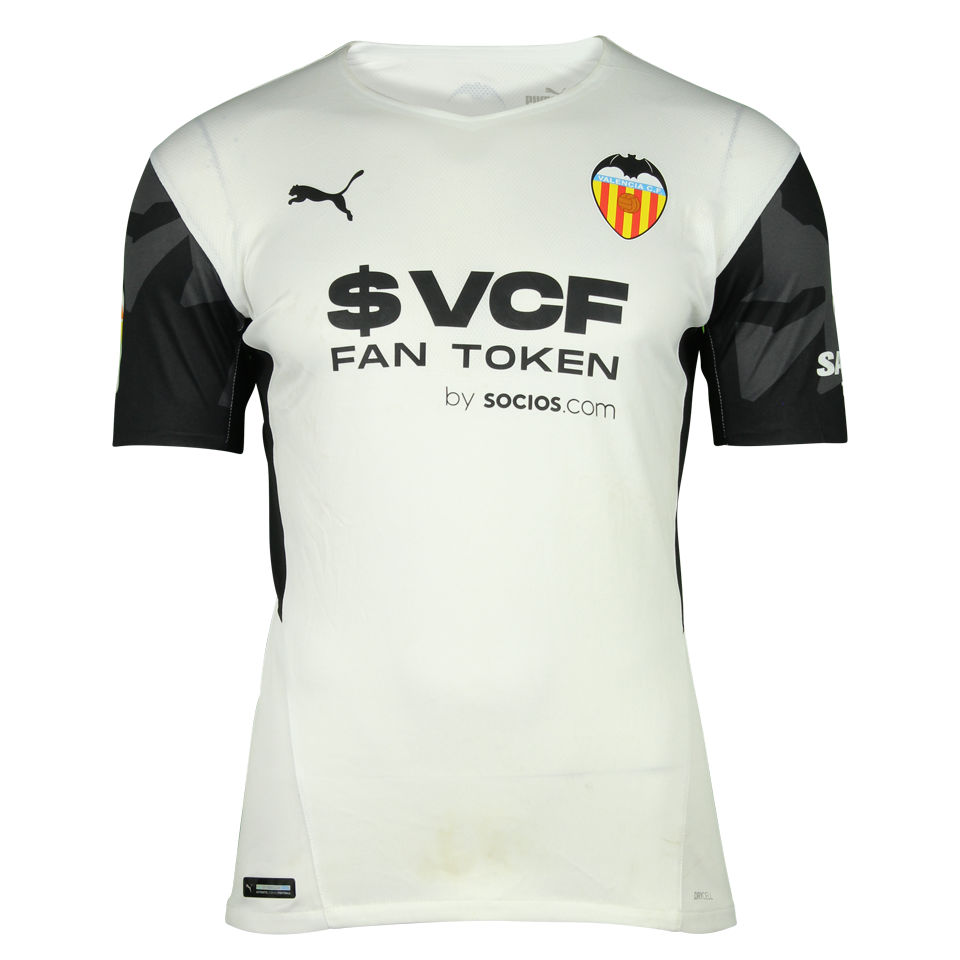 来自Valencia CF的Gabriel Armando de Abreu球衣