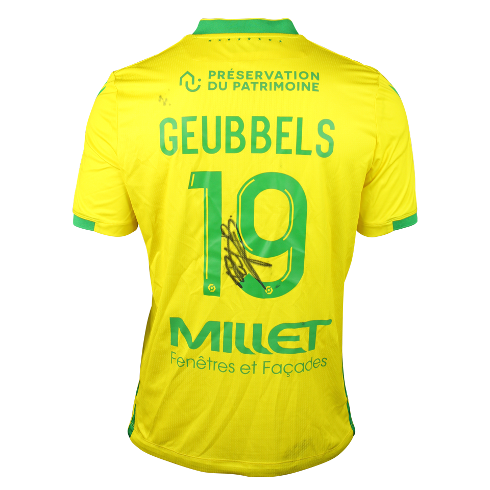 Willem Geubbels FC Nantes shirt