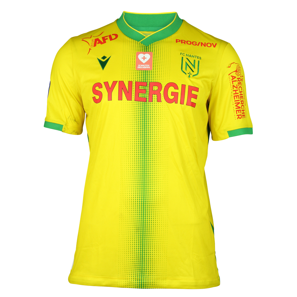 Willem Geubbels FC Nantes shirt
