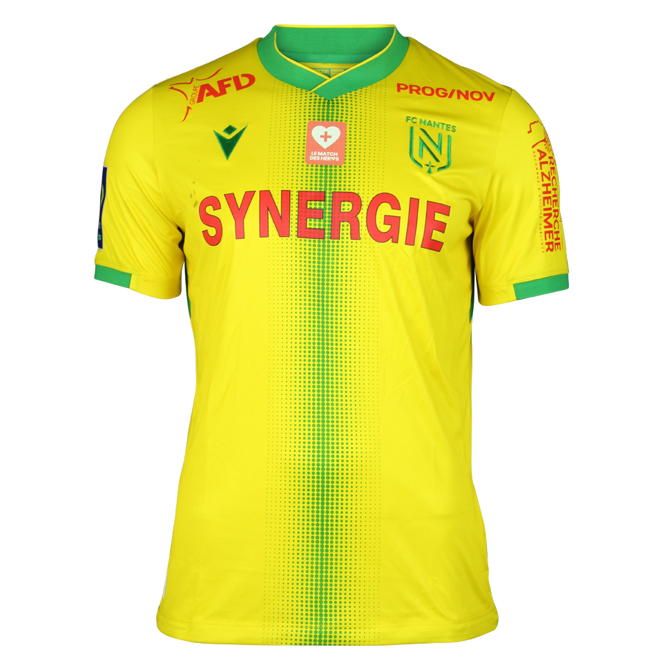 来自FC Nantes的Quentin Merlin球衣