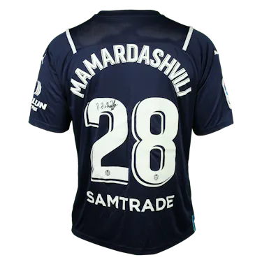 Giorgi Mamardashvili Valencia CF のシャツ