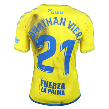 来自UD Las Palmas的Jonathan Viera Ramos球衣
