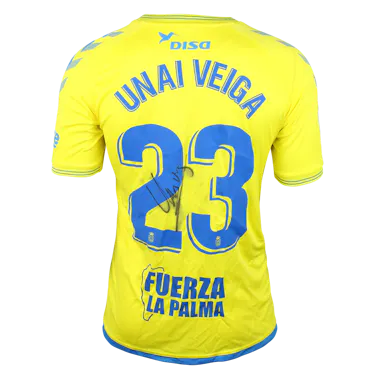 来自UD Las Palmas的Unai Veiga González球衣