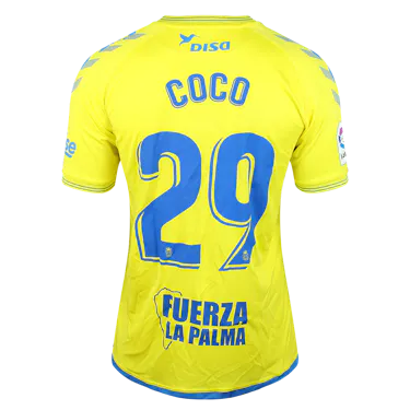 Saúl Basilio Coco-Bassey Oubiña UD Las Palmas jersey