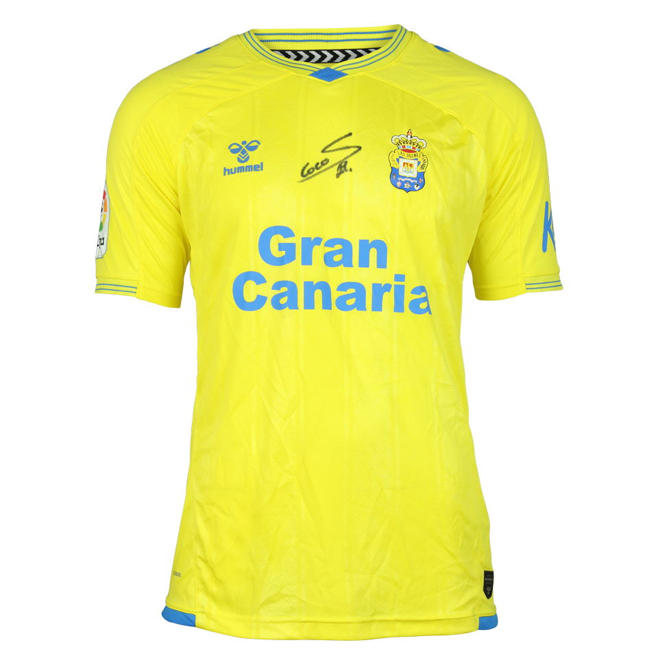 Saúl Basilio Coco-Bassey Oubiña UD Las Palmas shirt