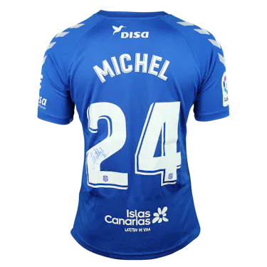 来自CD Tenerife的Miguel Alfonso Herrero Javaloyas球衣