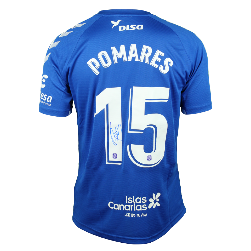 Carlos Pomares Rayo CD Tenerife shirt