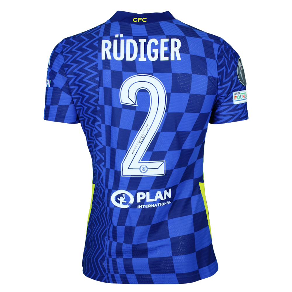 Antonio Rüdiger | Juventus - Chelsea | MatchWornShirt