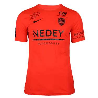 FC Sochaux-Montbéliard 팀의 Gaëtan Weissbeck 셔츠